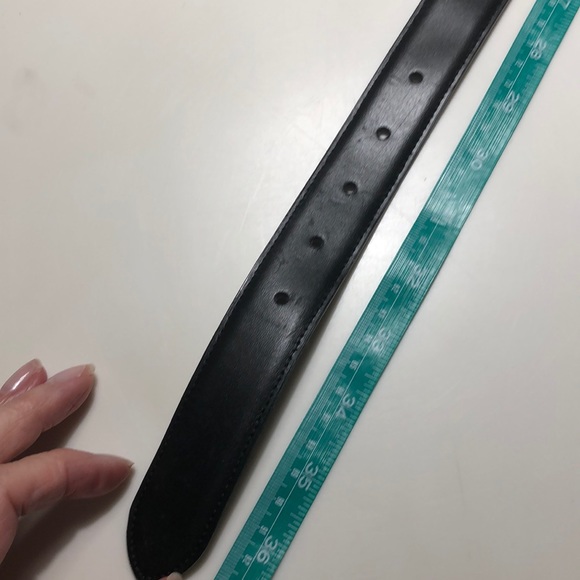 FENDI reversible leather belt w/ silver FF buckle main image 6